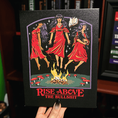 Steven Rhodes Wandbild – 4 Retro Leinwandbilder