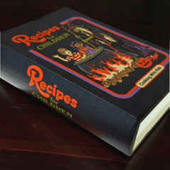 Steven Rhodes „Recipes for Children“ Buch-Box – Versteck mit Humor