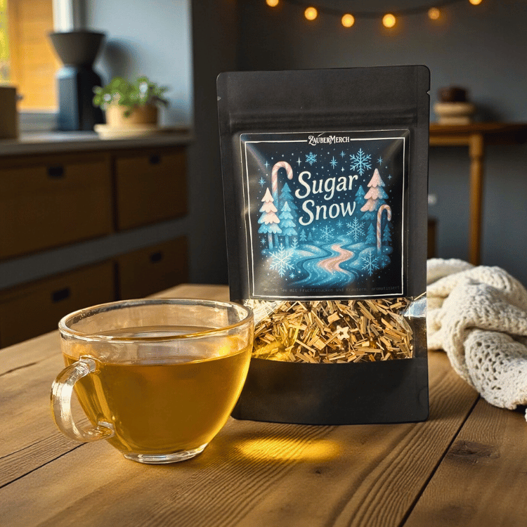 Sugar Snow – Winterlicher Oolong mit Birne & Zuckersternen | Limitierter Winter Tee