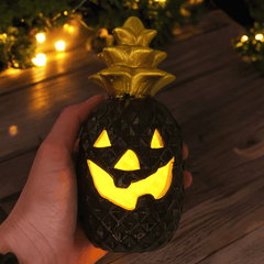 Ananas Deko Fratze für Halloween & das ganze Jahr