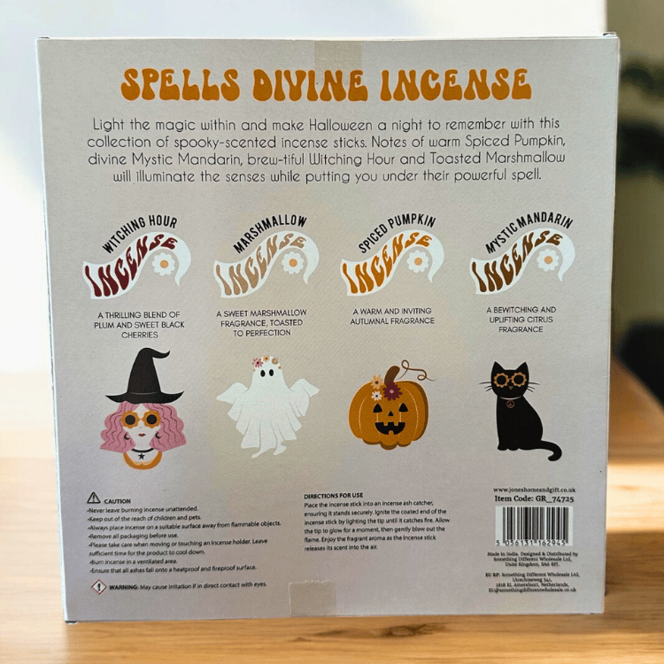 Räucherstäbchen-Set – Magische Halloween-Düfte