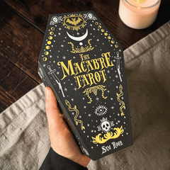 The Macabre Tarot – Tarotkarten Deck in Sargform für Dark Aesthetic Fans (Englisch)