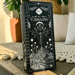 Turmalin Geschenkbox mit Räucherwerk & Kristall
