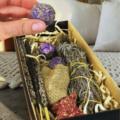 Turmalin Geschenkbox mit Räucherwerk & Kristall