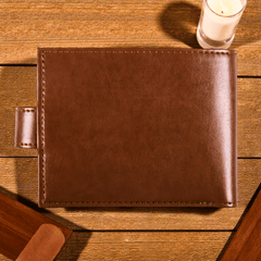 Vegvisir Geldbörse aus Kunstleder – Wikinger-Kompass im Taschenformat