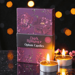 Opium Teelichter 6er Set – Dark Romance Duftkerzen