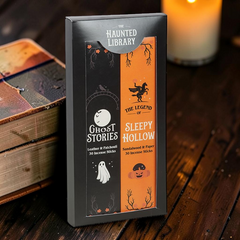 Halloween Räucherstäbchen-Set – 2 Düfte mit Leder, Papier & Sandelholz