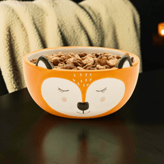 Verträumte Fuchs Müslischale mit Henkeln