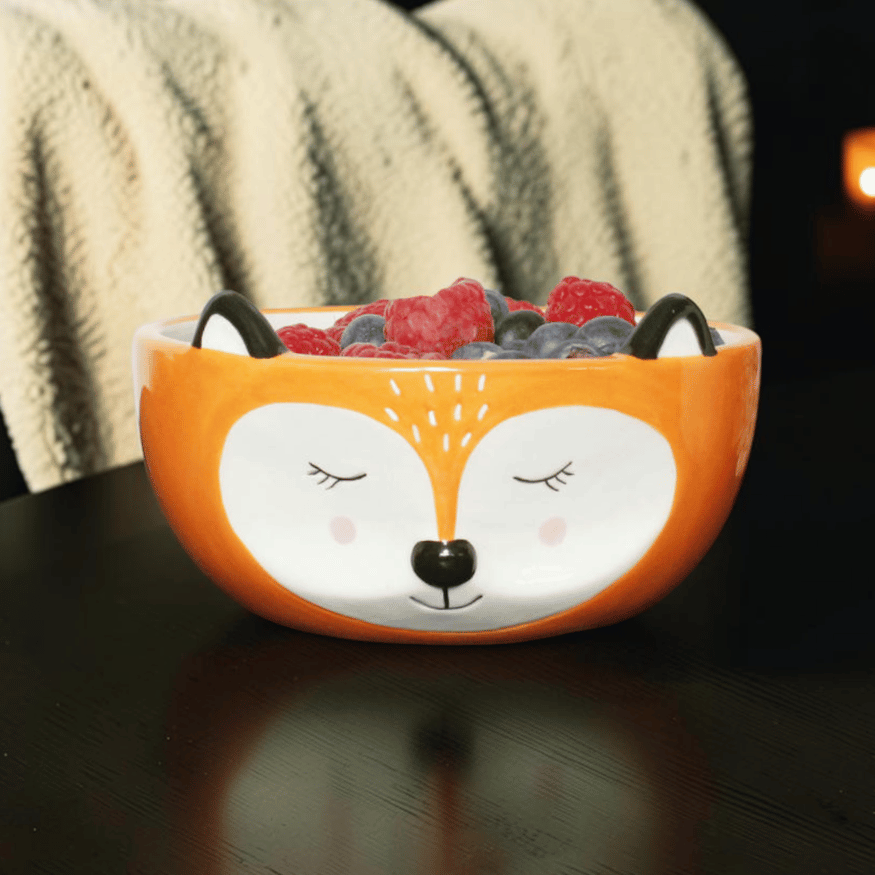 Verträumte Fuchs Müslischale mit Henkeln