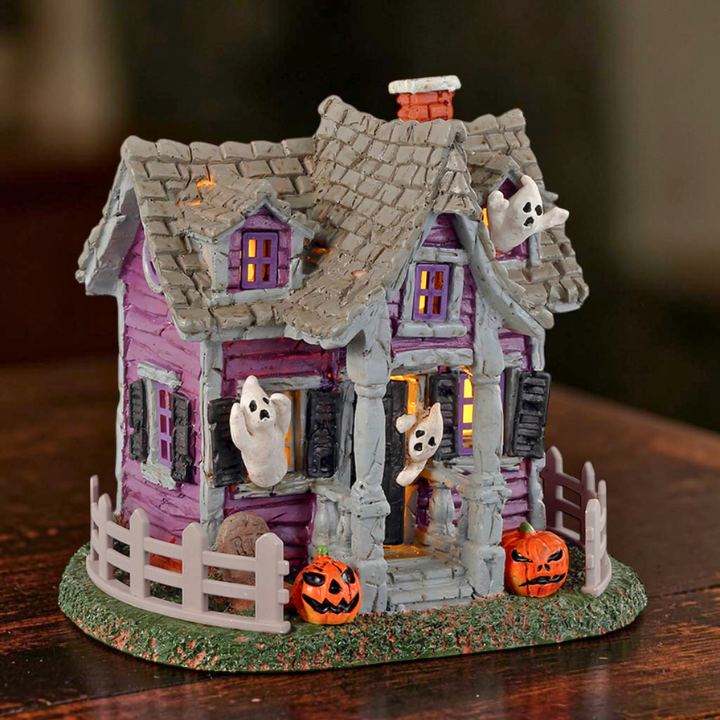 Ghost Cottage – Beleuchtetes Geisterhaus Spooky Regal Deko