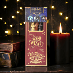 Harry Potter Kugelschreiber Set – 3 Zauberstab-Stifte Hogwarts Fantasy