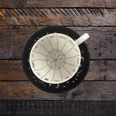 Wahrsagerei-Teetasse