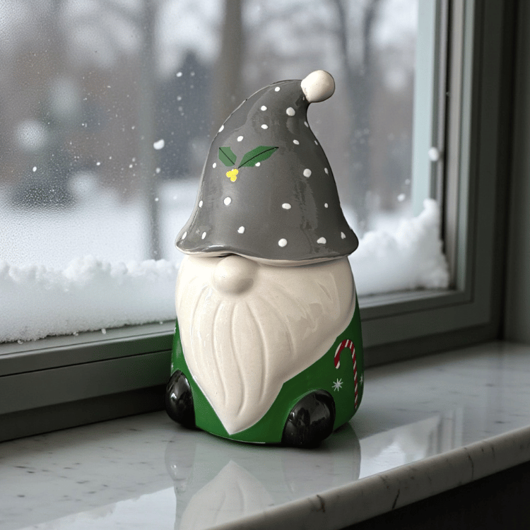 Wichtel Kerze – Weihnachtswichtel mit Duft nach Winterbeeren oder Tannenzweigen