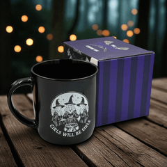 Witchy Mug »Girls Will Be Girls« – Hexen Tasse