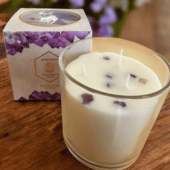 XL Kristalllicht Duftkerze