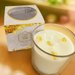 XL Kristalllicht Duftkerze