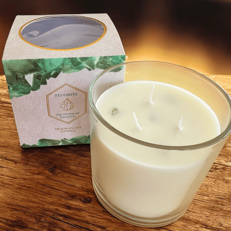 XL Kristalllicht Duftkerze