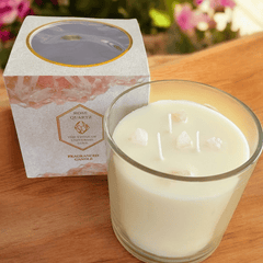 XL Kristalllicht Duftkerze