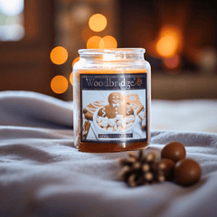 XXL Duftkerze Lebkuchen Mann – 565 g / 130 Stunden (Woodbridge)