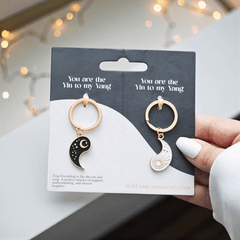 Yin & Yang Partner Schmuck – Armband, Halskette oder Schlüsselanhänger für Verbundenheit & Balance