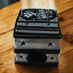 Zauberbuchstapel – Duftlampe