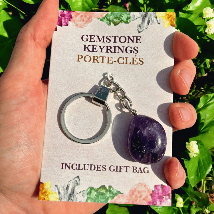 Zauberhafter Kristall-Schlüsselanhänger