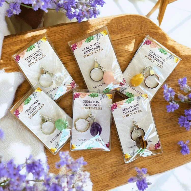 Zauberhafter Kristall-Schlüsselanhänger