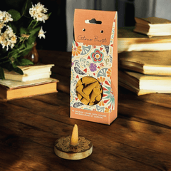 Zitruszauber Räucherkegel – 2er Set