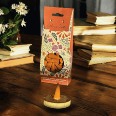 Zitruszauber Räucherkegel – 2er Set