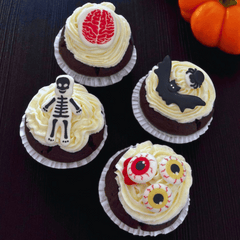 Zuckerdekoration Horror-Motive – Gruseliges Halloween Set