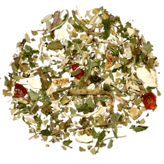 Basilisken Mixtur vereinzelte Zutaten zur besseren Ansicht - loser Tee