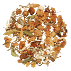 Huffle Trunk eranschaulichung von losen Tee Zutaten