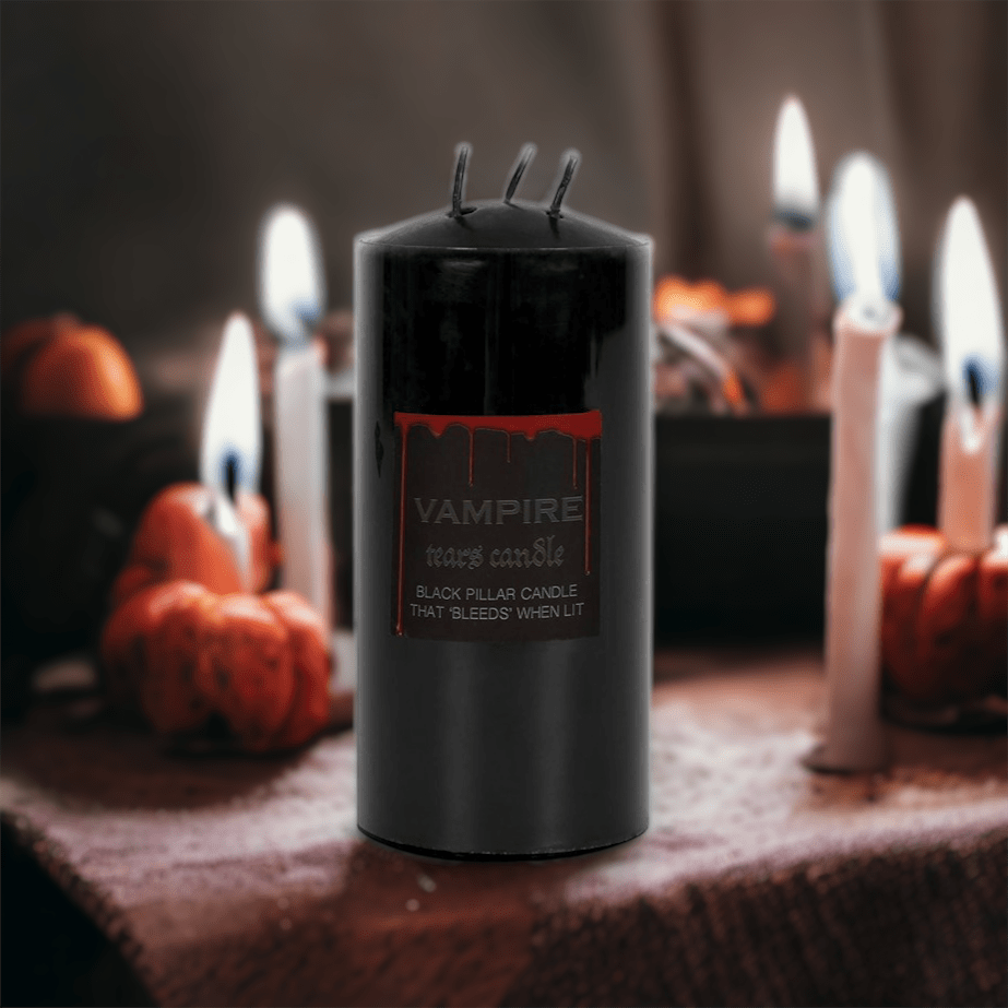 Vampir Kerzen ROTE Tränen!  Schwarze Kerzen