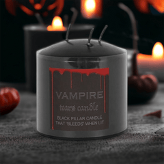 Vampir Kerzen ROTE Tränen!  Schwarze Kerzen