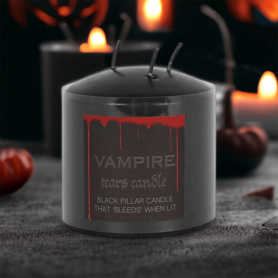 Vampir Kerzen ROTE Tränen!  Schwarze Kerzen